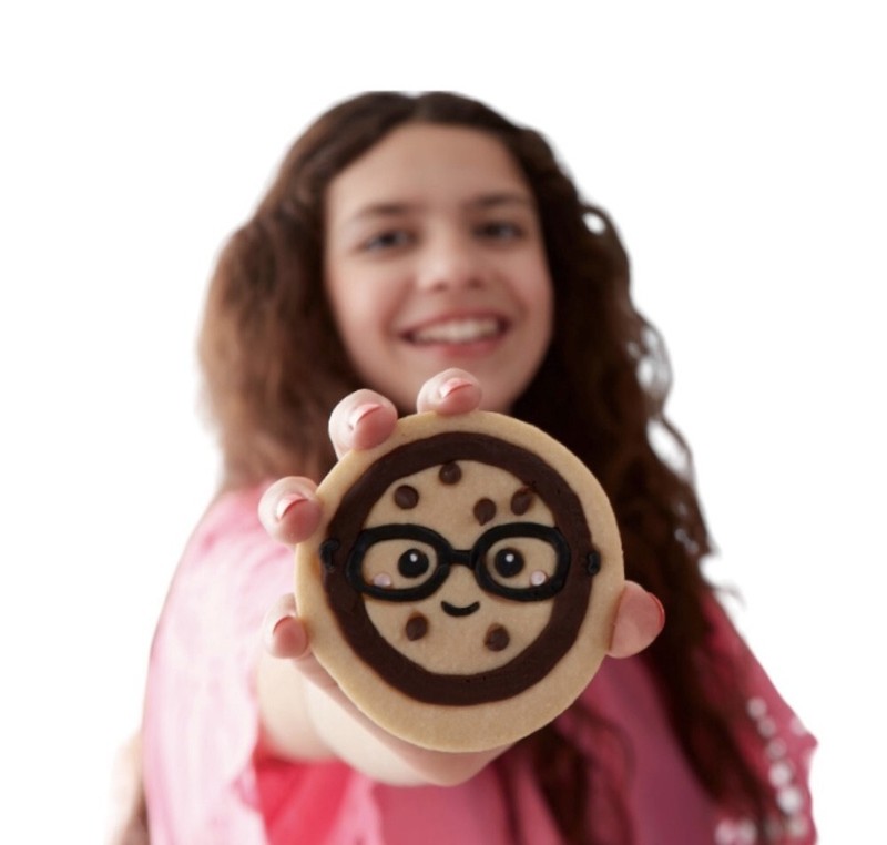 Lot 3 Wilton Rosanna Pansino Nerdy Nummies Round Cookie Stamp For 3.25" Cookies gallery