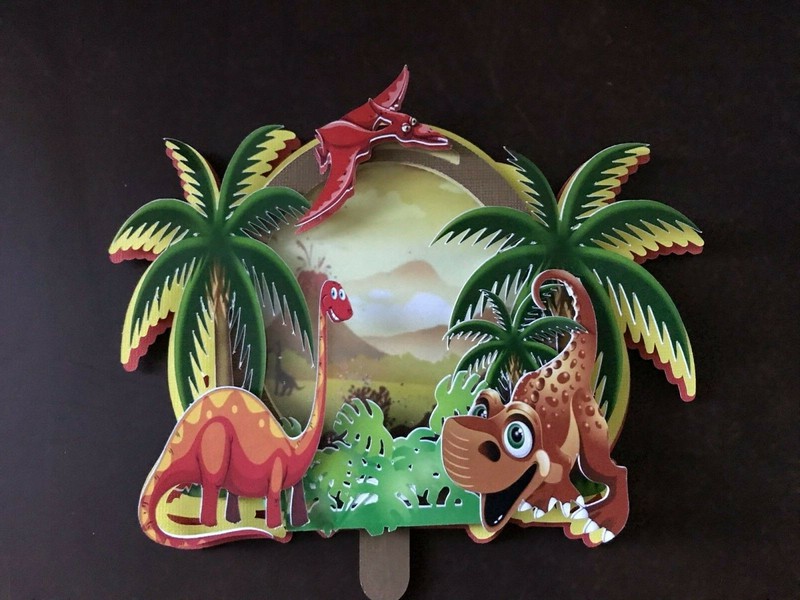 Dinosaur Party Cake Topper, Dino Birthday Decoration, Jurassic Theme, Dinosaur gallery
