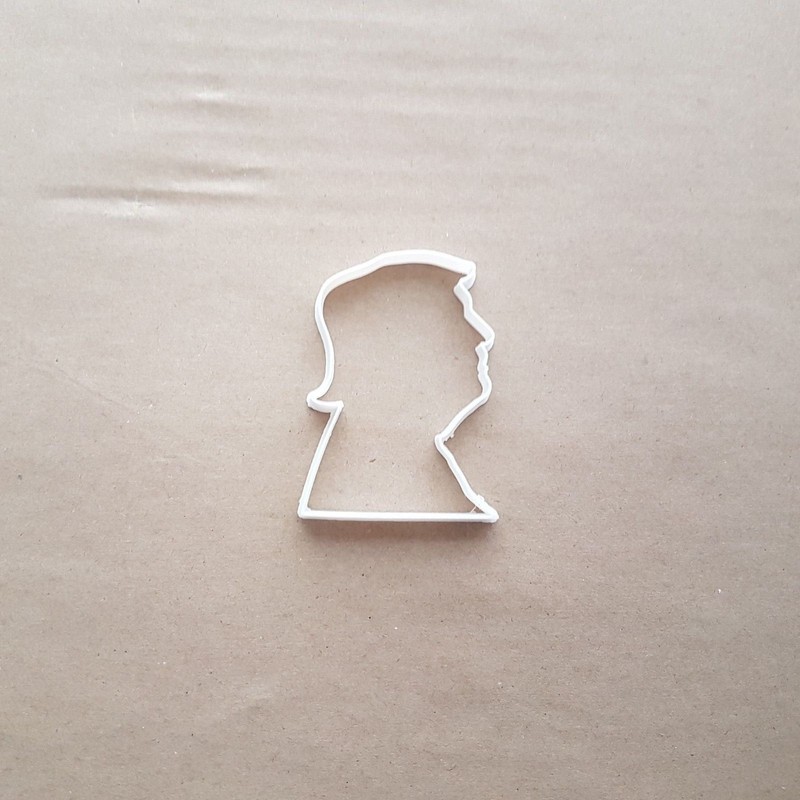 President Trump Profile People Shape Cookie Cutter Dough Biscuit Fondant Sharp gallery