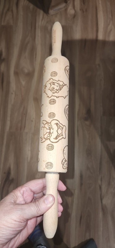 Nintendo Rolling Pin with Mario Design