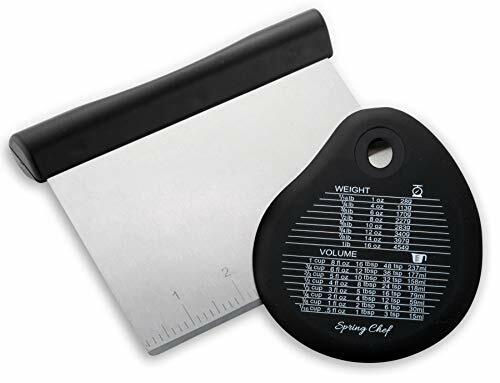 Bench Scraper Stainless Steel Dough Scraper Pastry Scraper Pizza And Dough Cutte