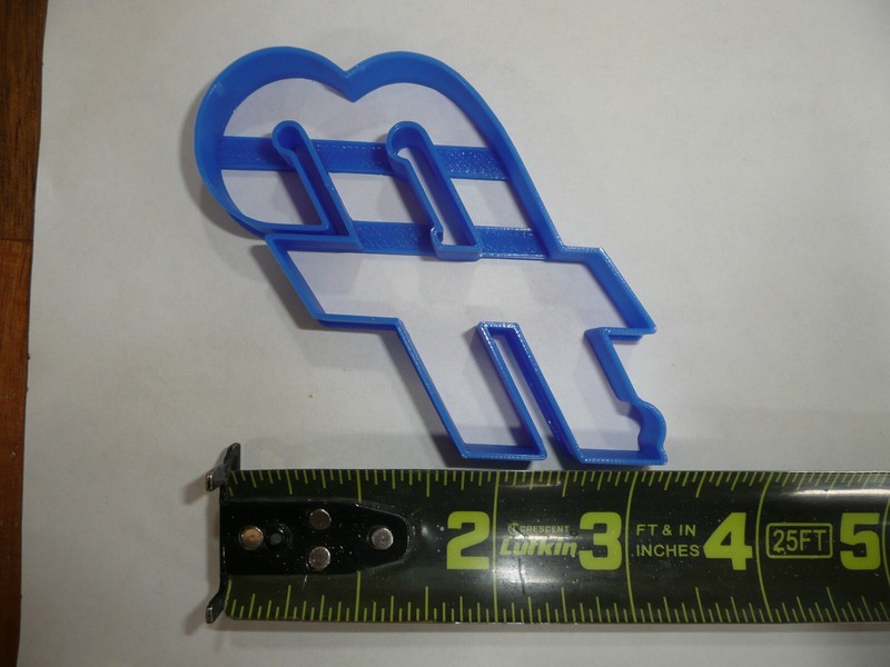 FF LETTERS SCHOOL SPIRIT COOKIE CUTTER USA PR5270 gallery
