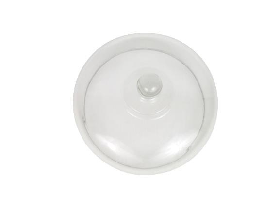 Heavy Domed Clear Glass Cake Plate or Pastry Stand Cloche Cover 10.25 Inch gallery