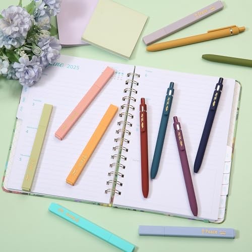 - Aesthetic Highlighters and Gel Pens, 12 Pack, Bible Highlighters No Bleed, gallery