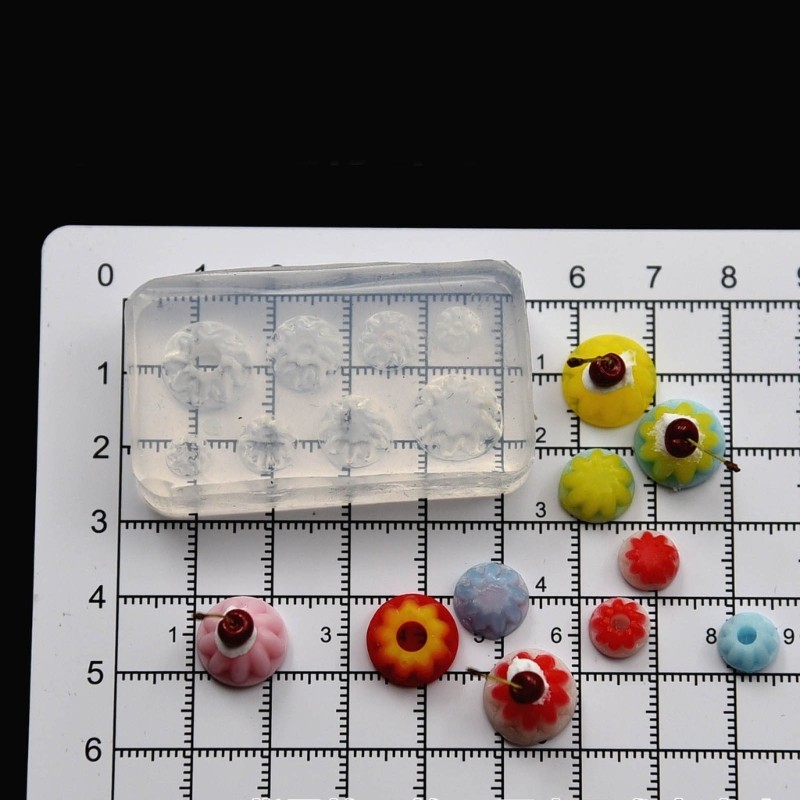 Play Miniature Silicone Mold DIY Small Molds for Crafting Baking gallery