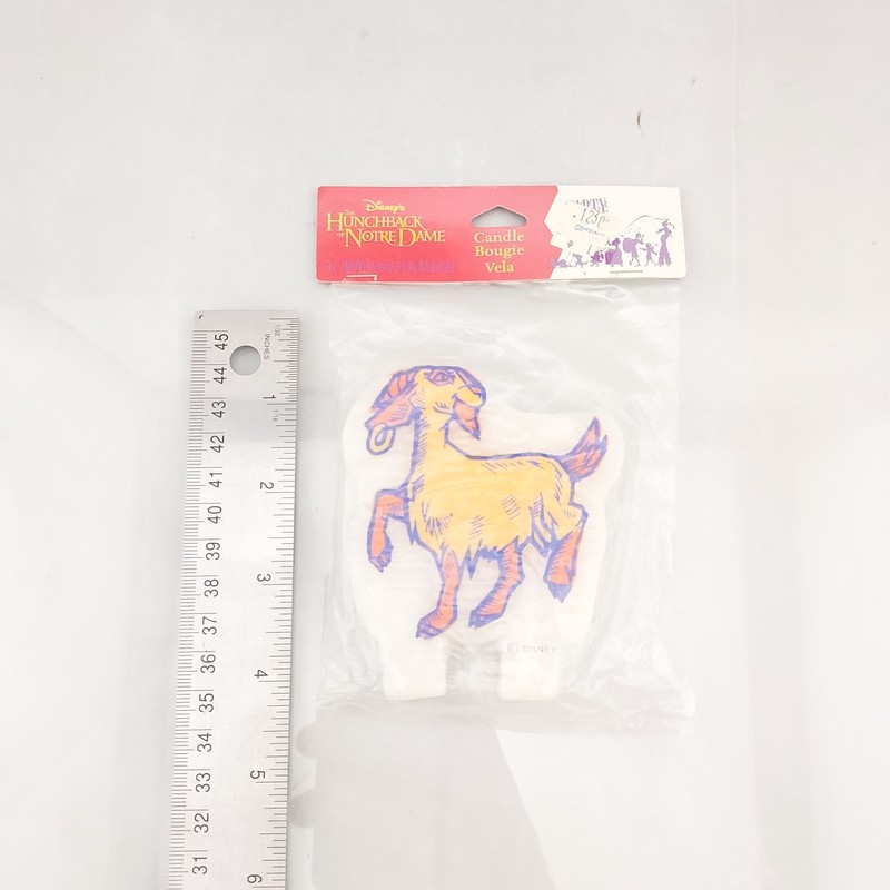 90's Disney Goat Candle Hunchback of Notre Dame's Djali Birthday Party Hallmark gallery