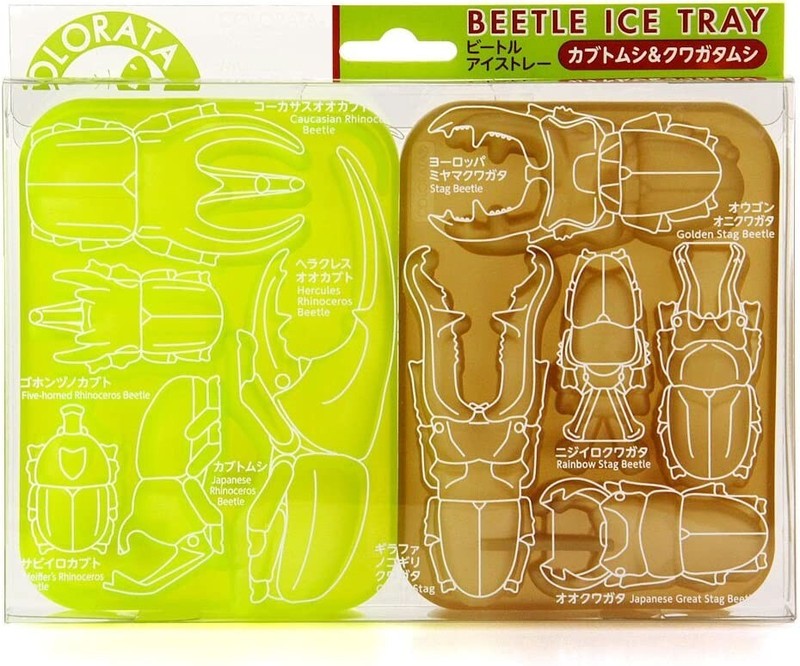 Beetles Stag Beetles Silicon Ice Tray Chocolate Mold Microwave Safe