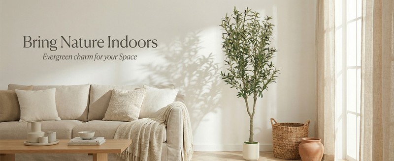 Faux Olive Tree, 5FT Artificial Olive Trees with Lifelike Olive es gallery