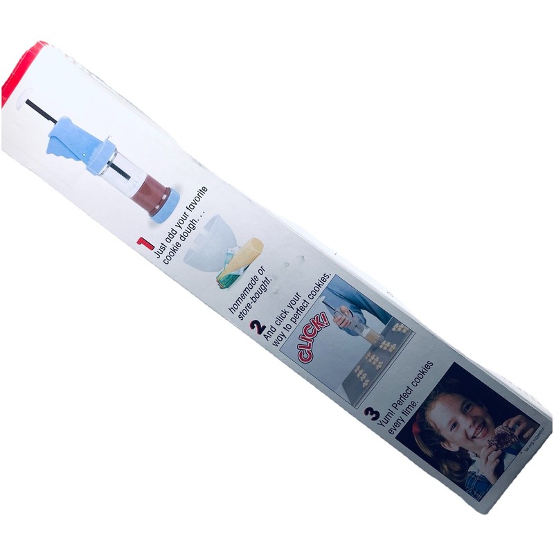 Perfect Cookie "As Seen On TV" Cookie Press Cake Decorating Gun Smart Inventions gallery