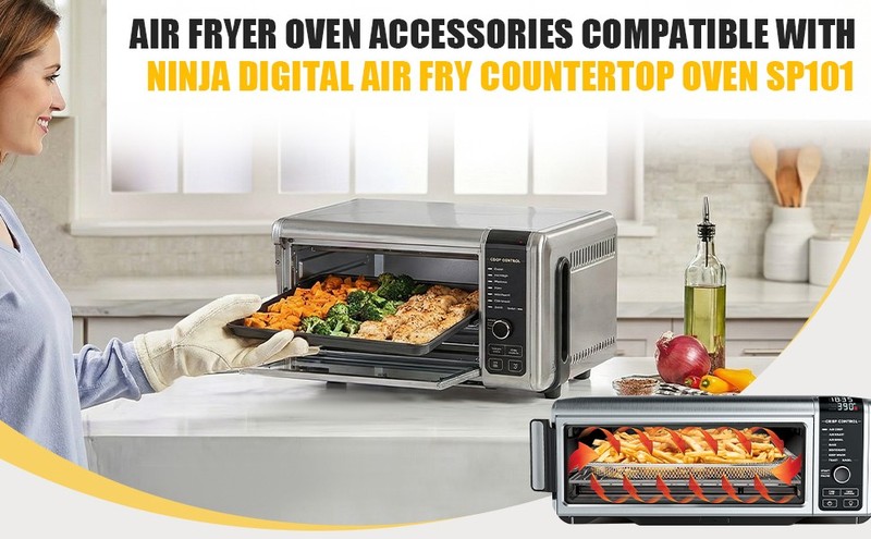 154PCS 3-in-1 Air Fryer Liners Compatible with Ninja Digital Air Fry Countertop gallery