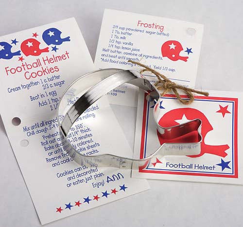 FOOTBALL HELMET COOKIE CUTTER~~ BY ANN CLARK
