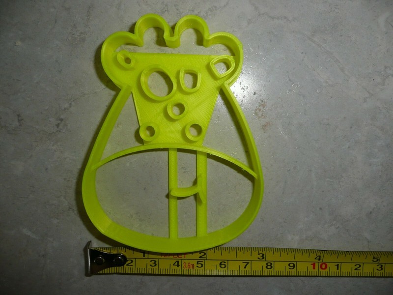 GIRAFFE DETAILED FACE HEAD TALL ANIMAL ZOO SAFARI LONG COOKIE CUTTER USA PR2627 gallery