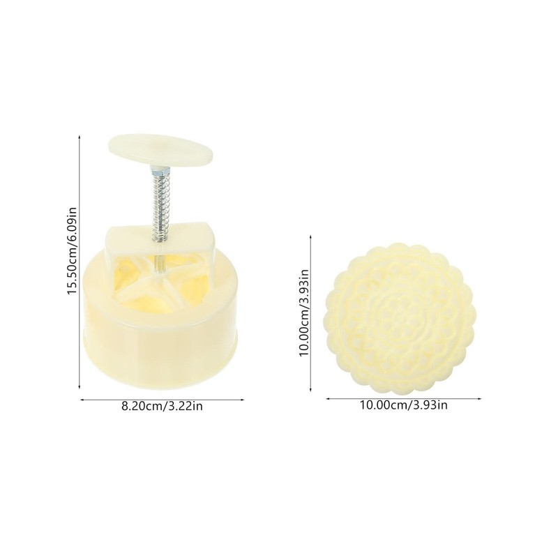 1 Set Creative MidAutumn Bean Mooncake Molder Press Tool Easy Release Home Use gallery