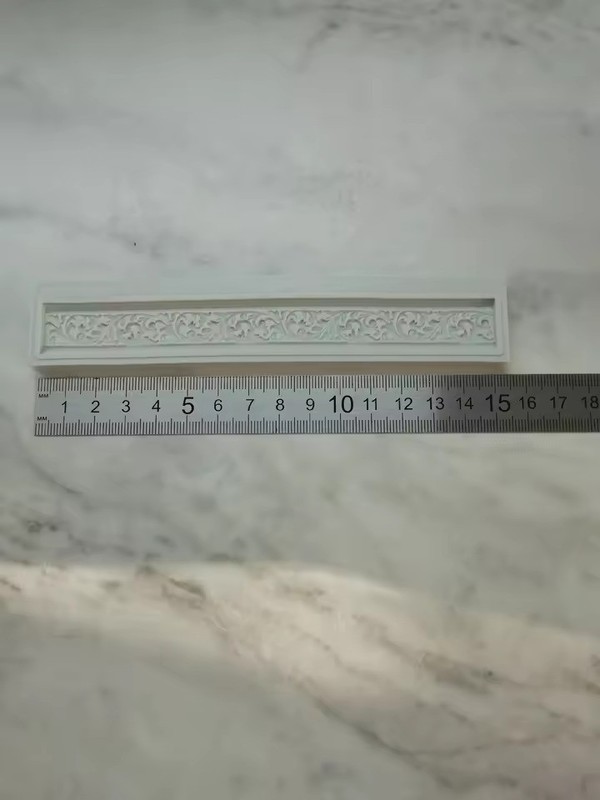 Baroque Silicone Border Mold Scroll Curlicues Filigree Fondant Sugarcraft Mold gallery