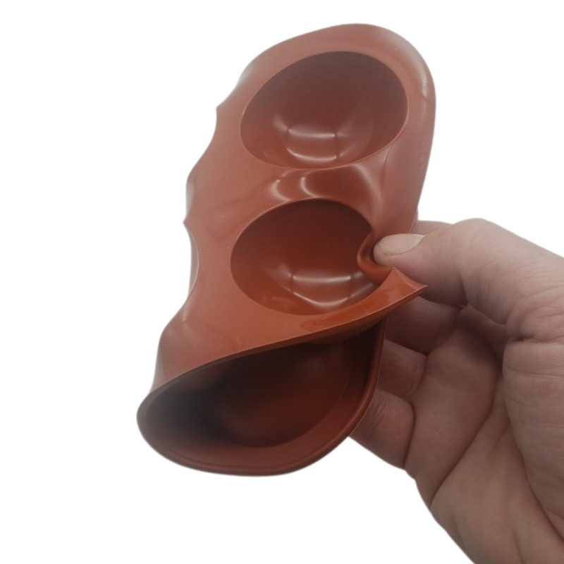 2PK 6 Cups Silicone Cake Mold Hot Chocolate Bombs Mould 2" Half Ball Sphere gallery