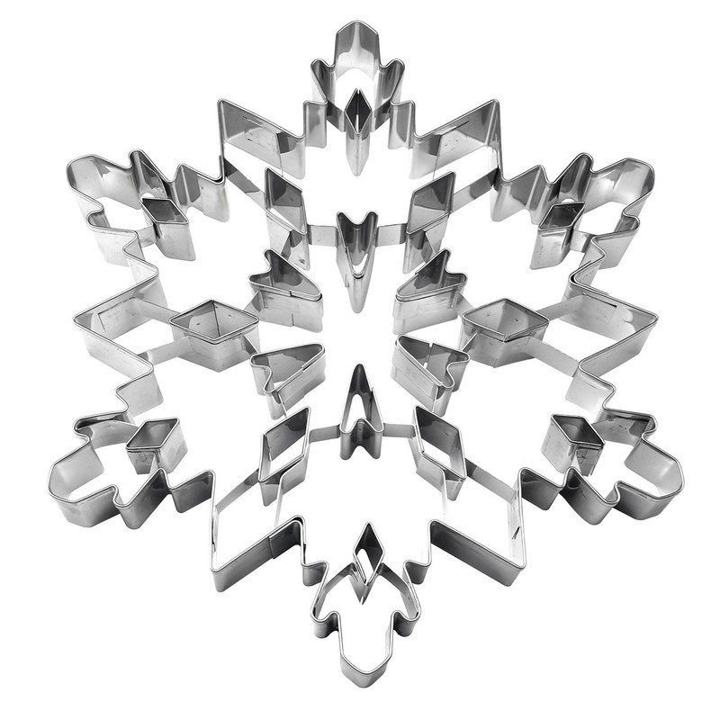 R&M International 7.5-Inch Snowflake Cookie Cutter