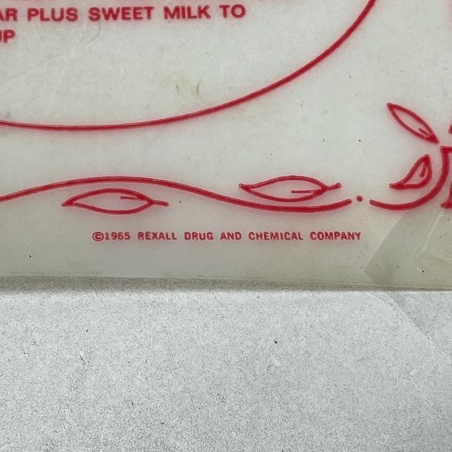 Vintage Tupperware Rexall Pastry Mat 1965 Pie Crust Rolling Board USA Kitchen gallery