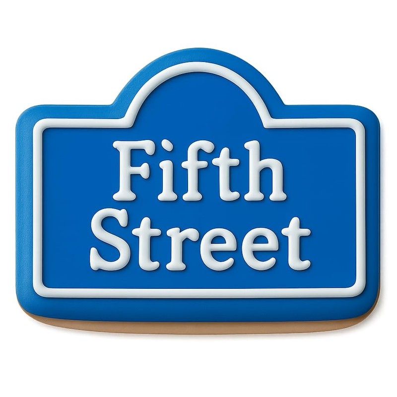 Fifth Street Cafe Cookie Cutter & Stamp, Fondant & Clay Cutter - 4x3.1" gallery