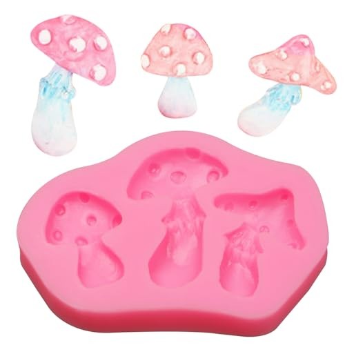 Enchanted Vintage Fairy Garden Fairy Home Door Silicone Molds 4 Pcs, Flower gallery