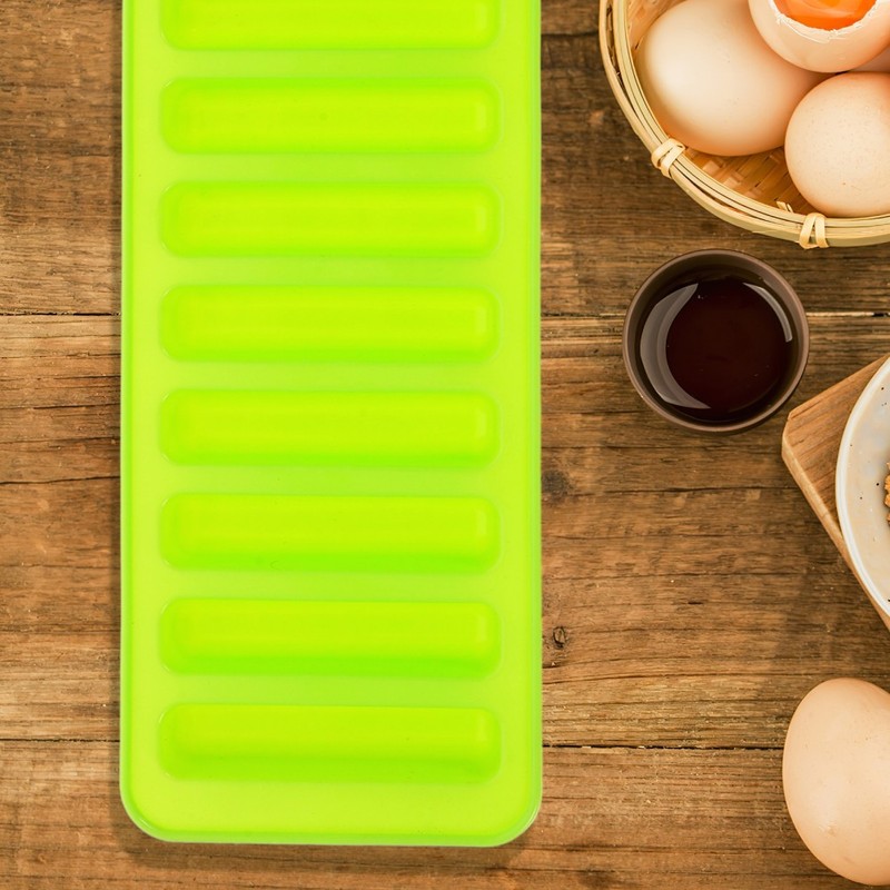 Silicone Gel Cake Mould Ice Cube Tray 10 Thumb Cake Fingers Mould (Green) gallery