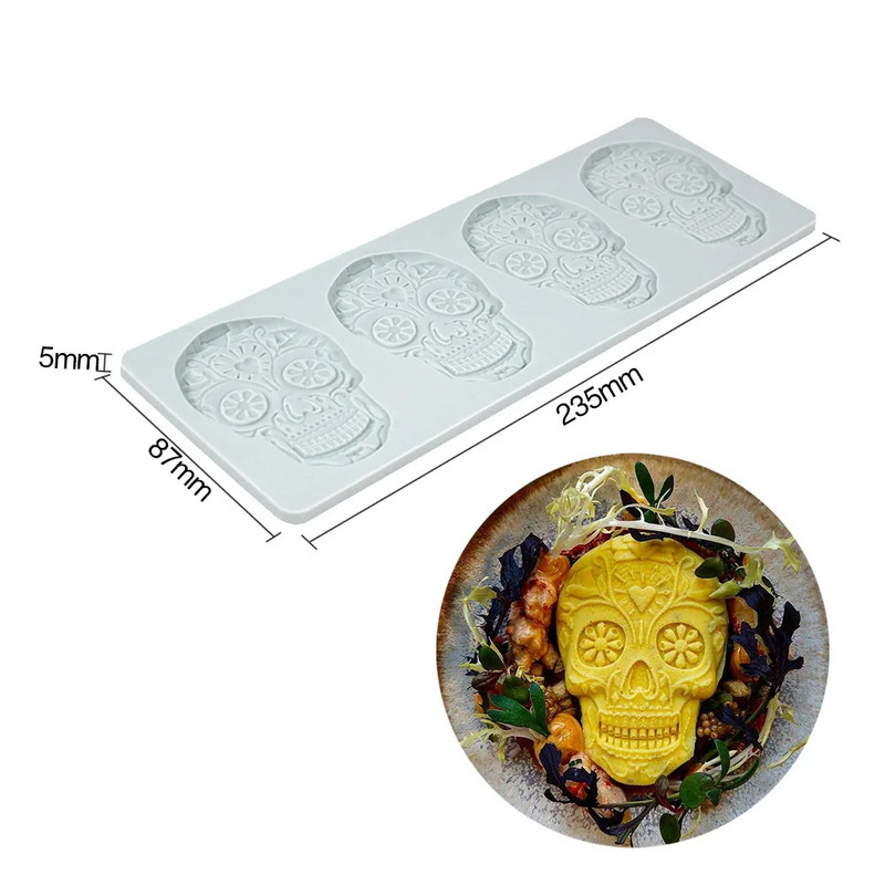 New Various Leaves Geometric Flower Silicone Cake Lace Mold Cake Decorating Tool gallery