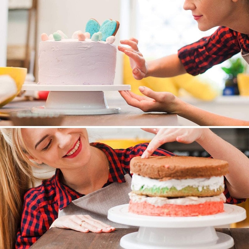 Soporte Para Pasteles Plato Giratorio Para Pastel Rotating Cake Stand Turntable gallery