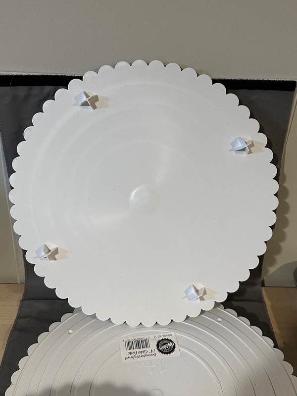 Wilton Cake Seperators Dividers Various Sizes 8", 10", 11", 13", 14" You Pick gallery