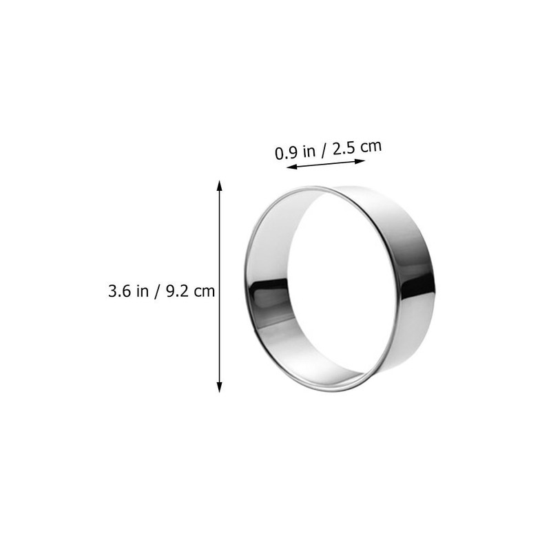 Tart Ring Cake Rings Crumpet Stainless Steel Baking Tools Dessert gallery
