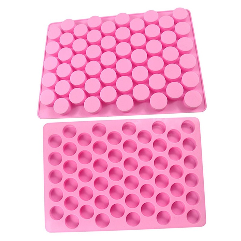 2 Pcs Round Chocolate Candy Molds Shape Silicone High Temperature gallery