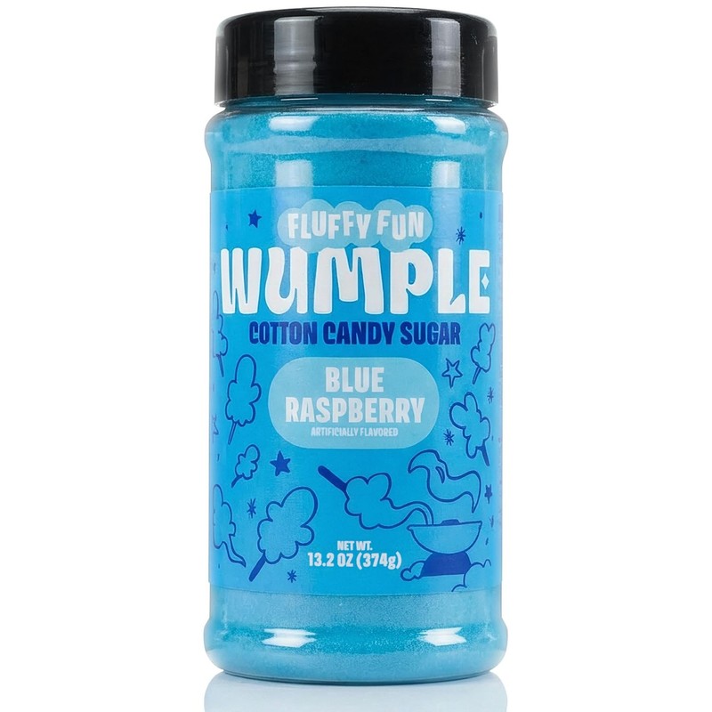 Blue Raspberry Cotton Candy Sugar Flavored Floss Sugar Mix 13.2 oz 1 Pack