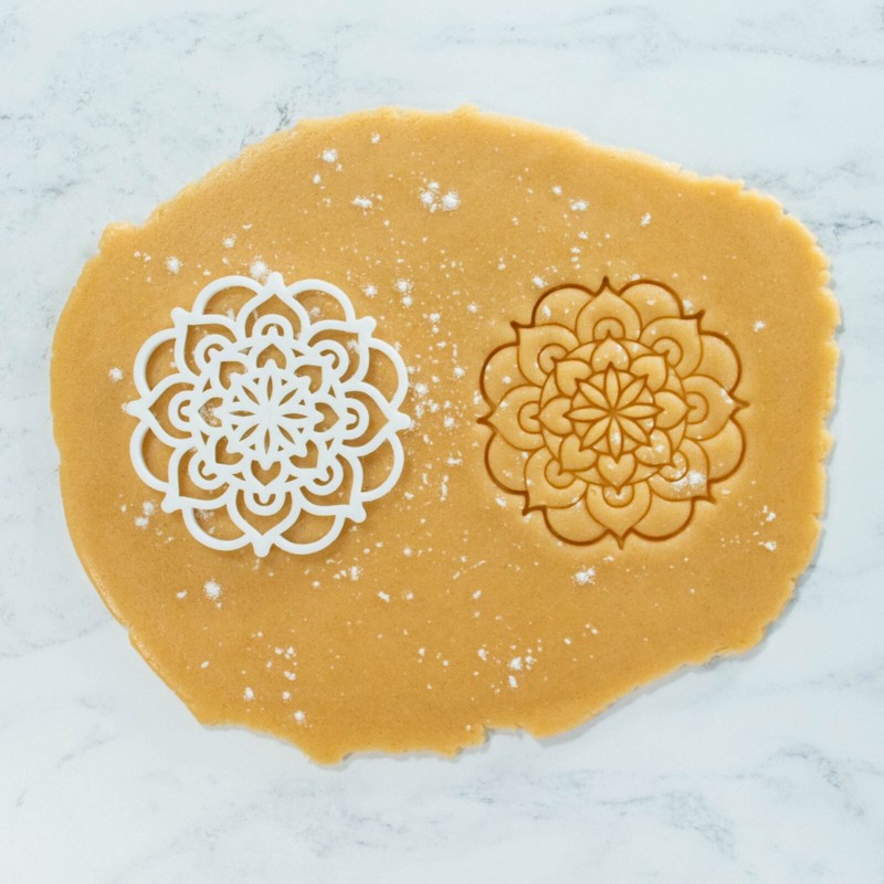 Mandala 1 Cookie Cutter - meditation yoga wellness retreat spiritual mindfulness gallery