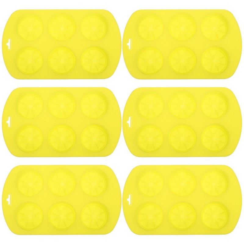 6pcs Reusable Silicone Mold: Silicone Cake Mold – 6 Slots Multi-Purpose