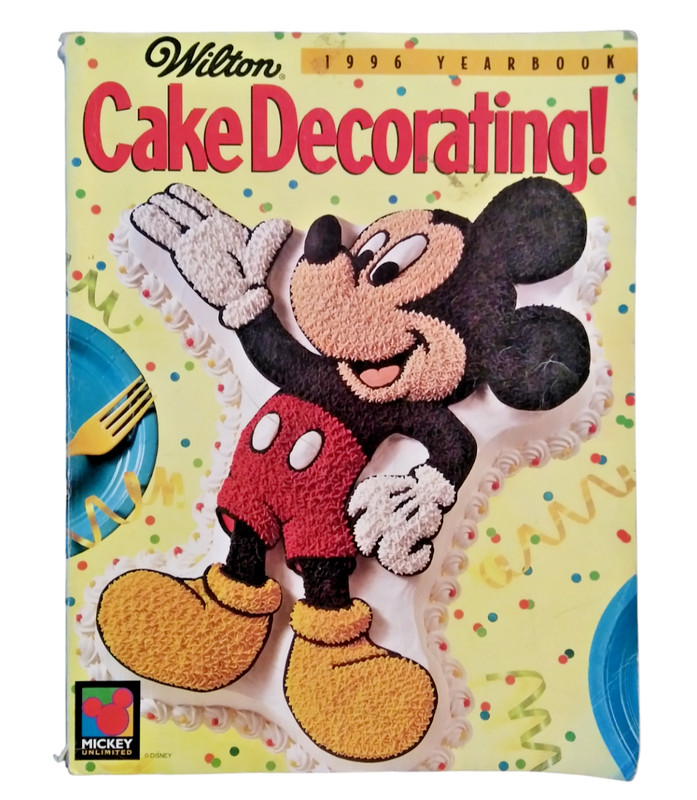 Vintage 1996 Wilton Yearbook Cake Decorating Magazine Disney Mickey UNLIMITED
