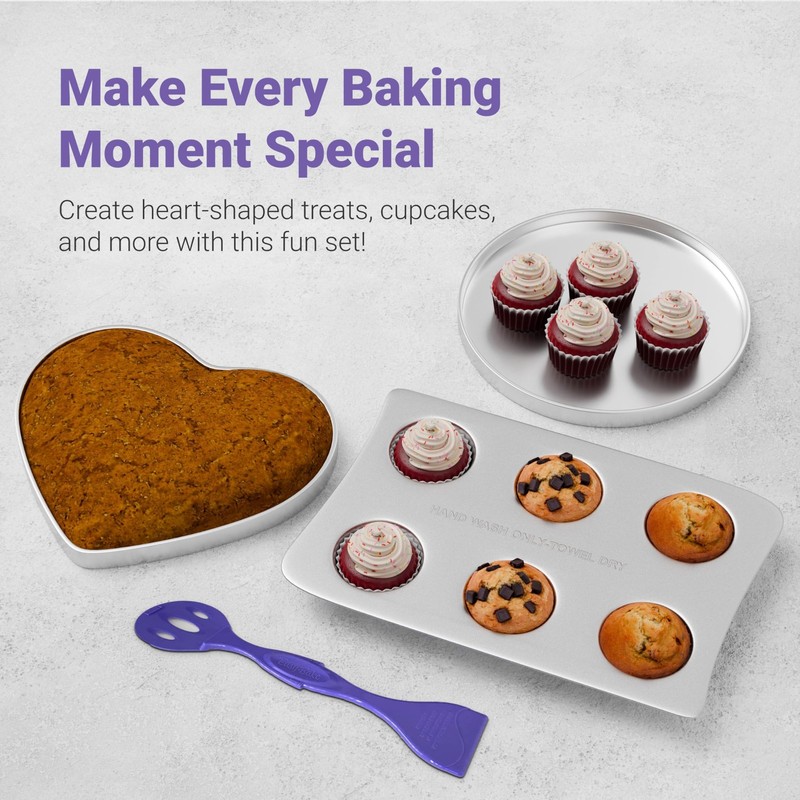 Doll Buddies Kids’ Complete Oven Pan Set for Easy Bake Ultimate | Small gallery