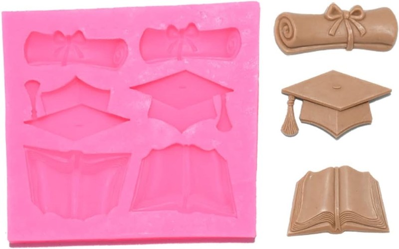 Mini Graduation Mold Graduation Cookie Cutters Graduation Cupcake Toppers