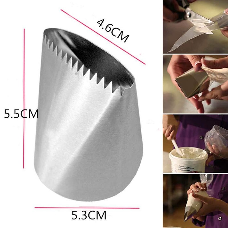 Piping Tips For Cake Decorating Stainless Steel Icing Piping Nozzles For Pastry gallery