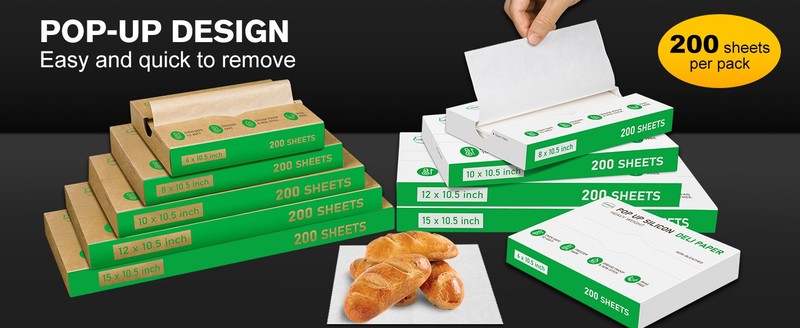 Precut UP Deli Paper Sheet Pa of 200, Interfolded Heavy gallery