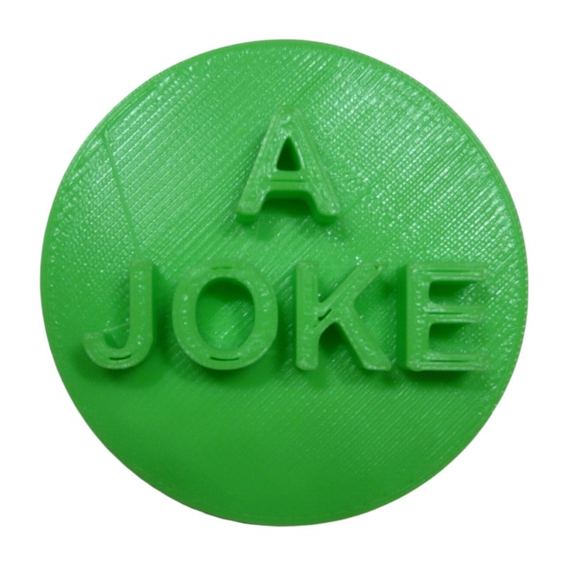 A JOKE CANDY HEART COOKIE STAMP EMBOSSER MADE IN USA PR5487
