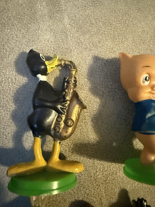 Vtg Looney Tunes Cake Toppers Bugs Bunny Daffy Duck Porky Pig Tweety Sylvester gallery