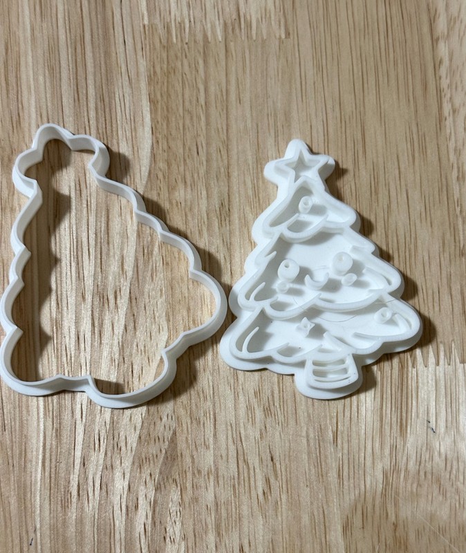 Christmas tree cookie cutter stamp/chrsitmas cookies, tree holiday cookie cutter gallery