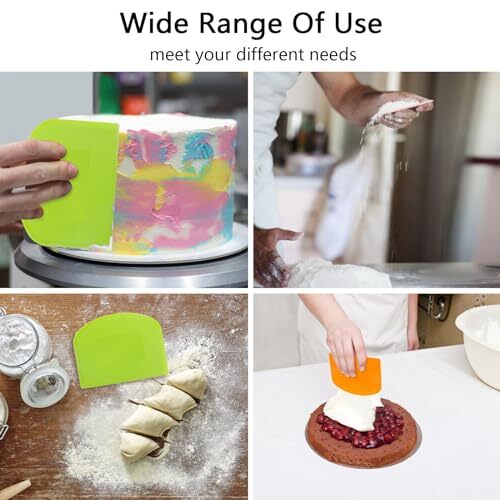 Bench Scraper, Ergonomic Grips, Tool, Kitchen Food Pastry Cutter Tool gallery