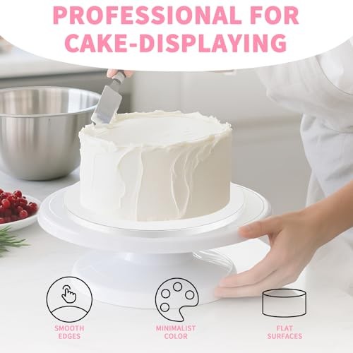 8 Inch Cake Boards Drums Round, 6-Pack, White, Sturdy 1/2" Thick 8inch(6pack) gallery