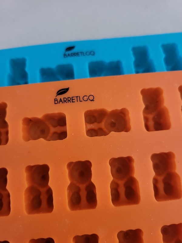 Gummy Bear Silicone molds. 2 sizes. 2/BARRETLGQ. 2/MOLDS 4 BEARS gallery