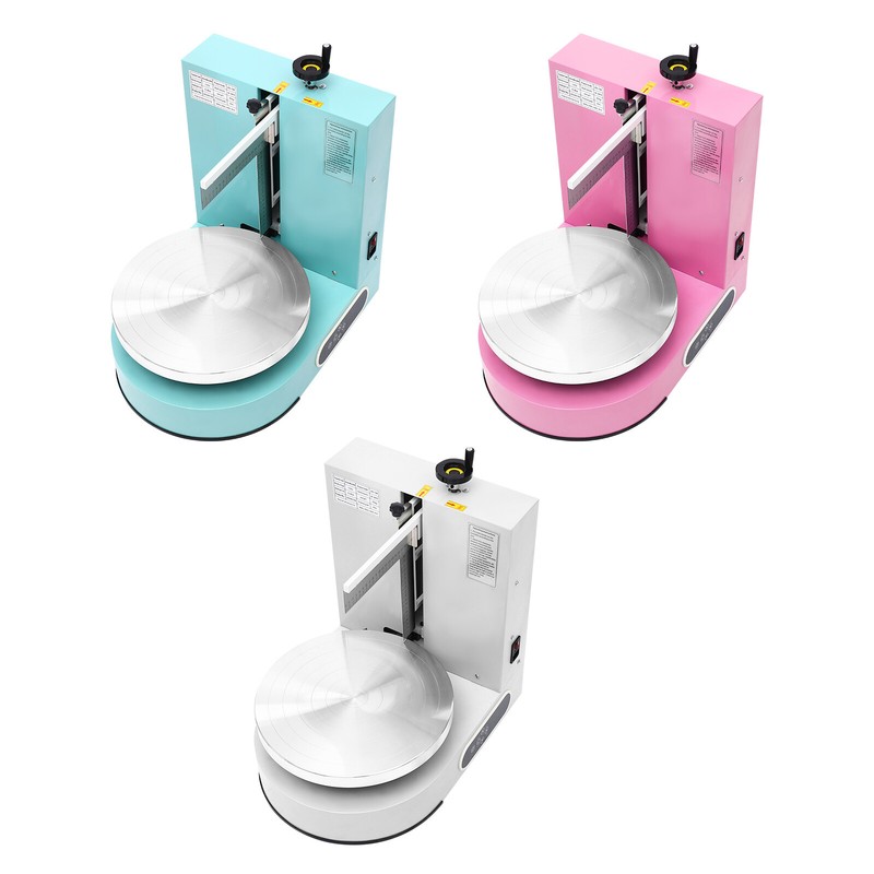 Green/White/Pink Cake Spreading Machine Electric Cake Decorating Machine 200w gallery