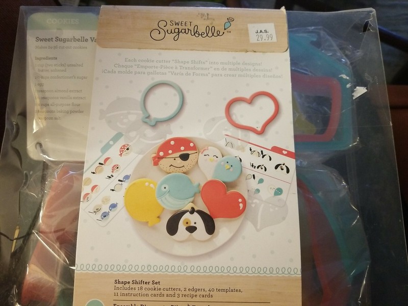 NEW Sweet Sugarbelle Cookie Cutter Set 75/Pkg Shape Shifter Packaged damaged