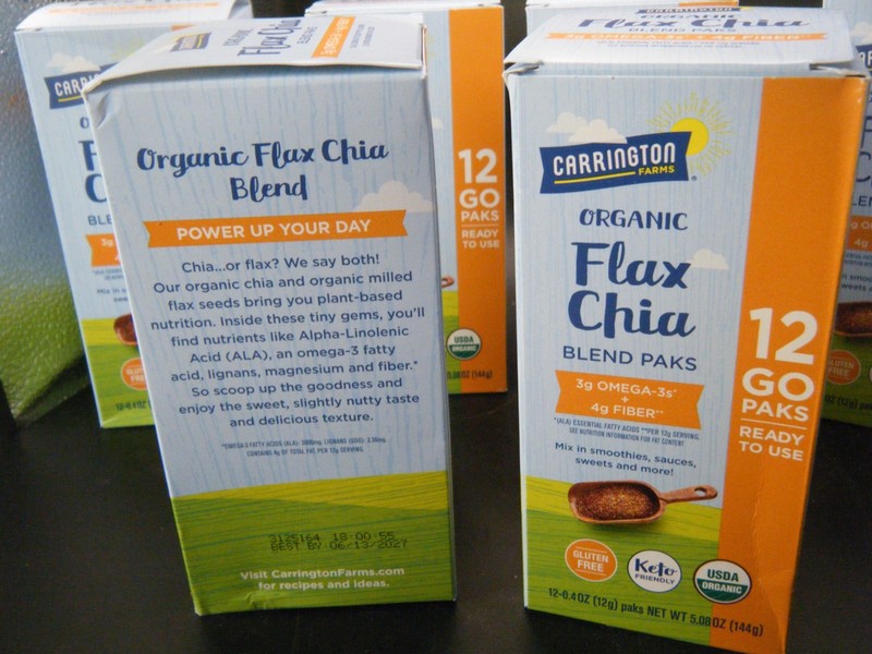 Carrington Farms Flax Milled Organic 5.08 oz (Box Of 6) Expires 06/13/2027 gallery