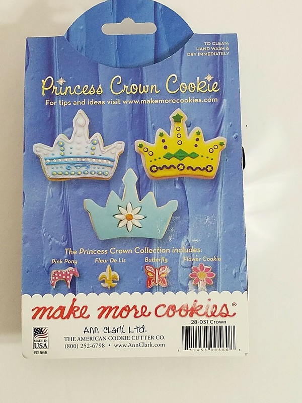 Princess Crown Cookie Cutter NEW / Ann Clark 28-031 gallery