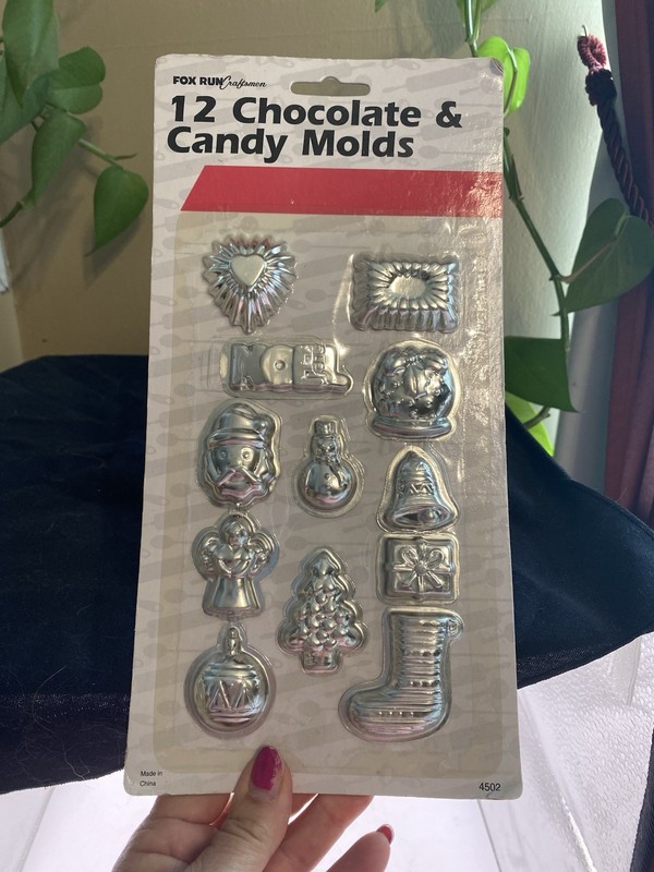 Fox Run Craftsman 12 Chocolate & Candy Molds New Old Stock