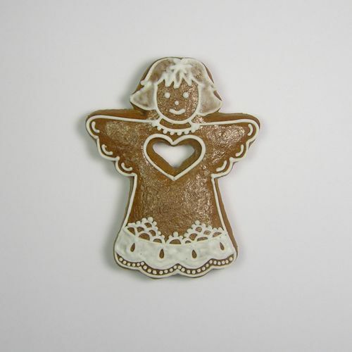 Stainless steel cutter mold pastry biscuit ANGEL WITH A HEART gallery