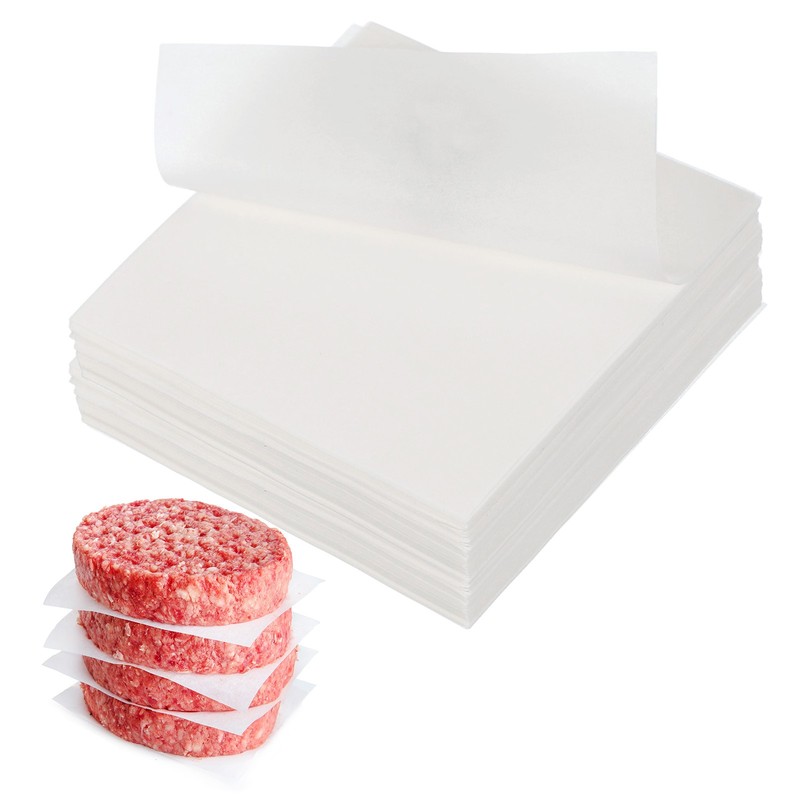 500Pcs Parchment Paper Baking Sheets Squares 3.5″ Non Stick Paper White